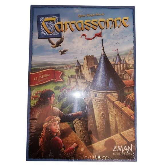 Carcassonne Game Place Tiles and score points from the ever-growing Medieval Lan - Picture 2 of 5